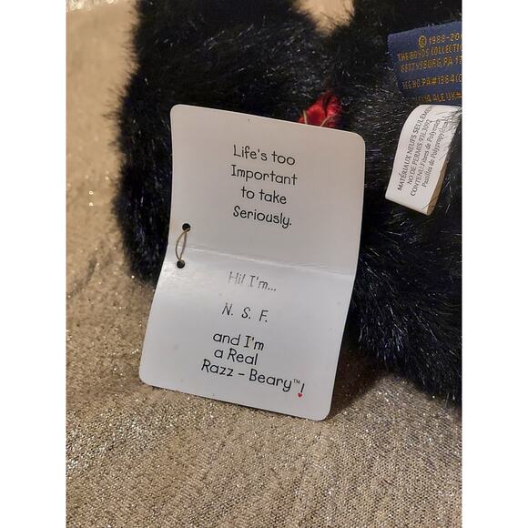 Vintage Boyds Bears Razz Bearies N.S.F. Nada E. Nuff Reality Check Bounced 2003 - Picture 10 of 11